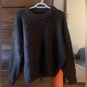 Richer Poorer Textured Crew Sweater